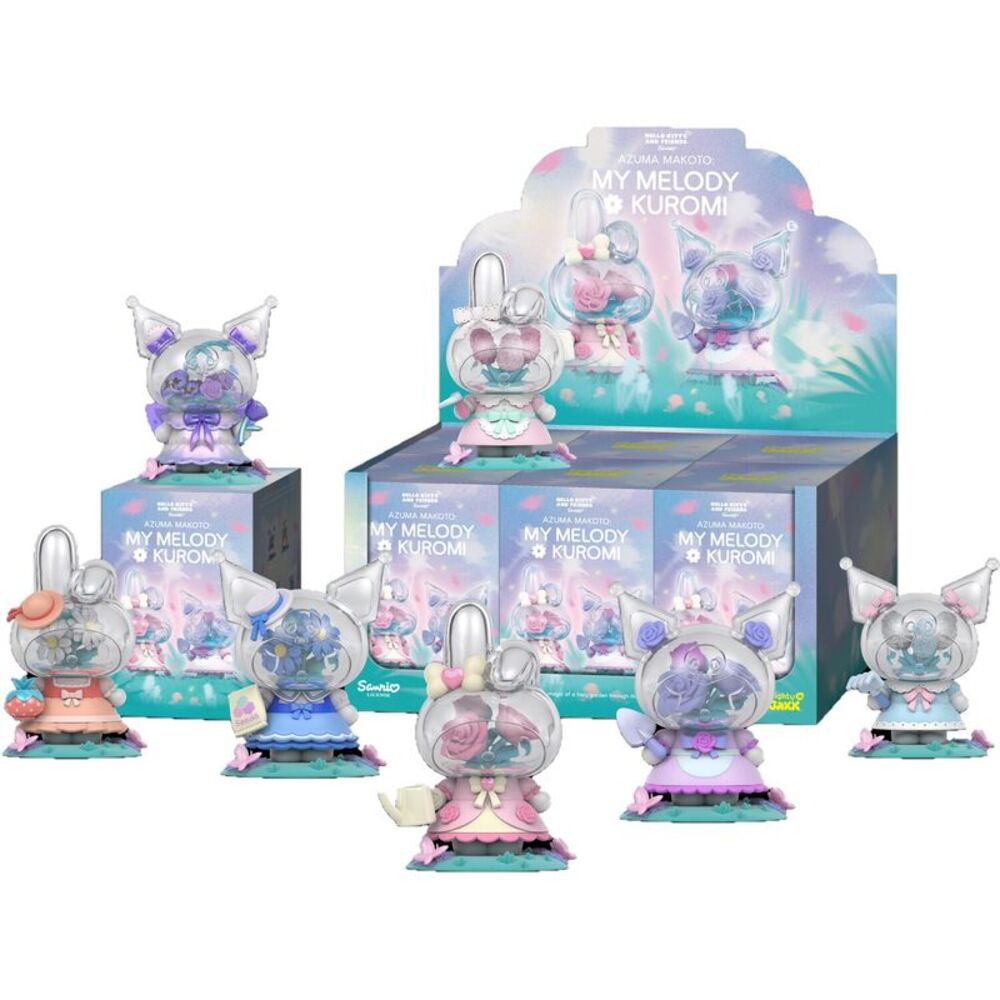 Azuma Makoto: Sanrio My Melody and Kuromi Series 6pc Blind Box PDQ